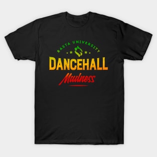 Rasta University Dancehall Madness Rasta Colors Reggae T-Shirt